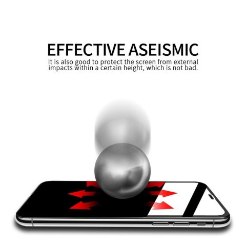 Szkło hartowane X-ONE Full Cover Extra Strong Crystal Clear - do iPhone 16 Pro Max (full glue) czarny