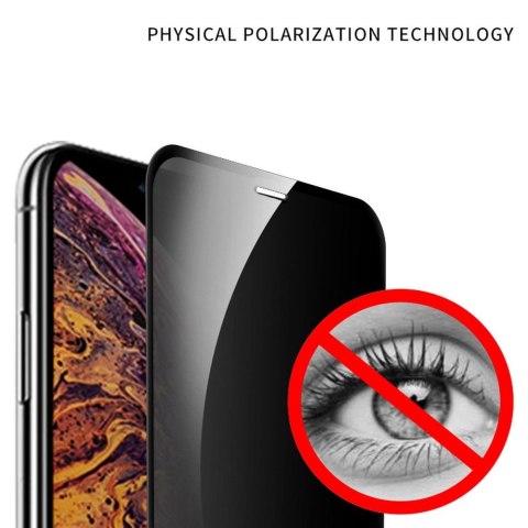 Szkło hartowane X-ONE Full Cover Extra Strong Privacy - do iPhone 16 Pro (full glue) czarny