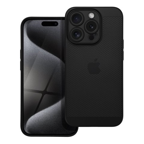 Etui BREEZY do iPhone 15 Pro czarny