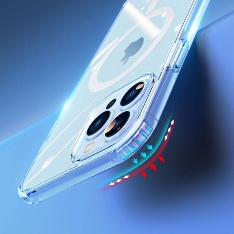 DUX DUCIS Etui CLIN MAG kompatybilny z MagSafe do iPhone 14 Pro Max transparentny