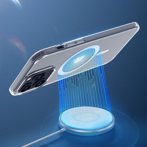 DUX DUCIS Etui CLIN MAG kompatybilny z MagSafe do iPhone 15 Pro Max transparentny