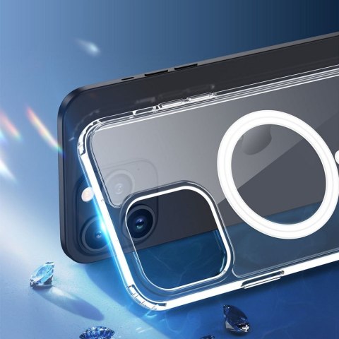 DUX DUCIS Etui CLIN MAG kompatybilny z MagSafe do iPhone 15 Pro Max transparentny