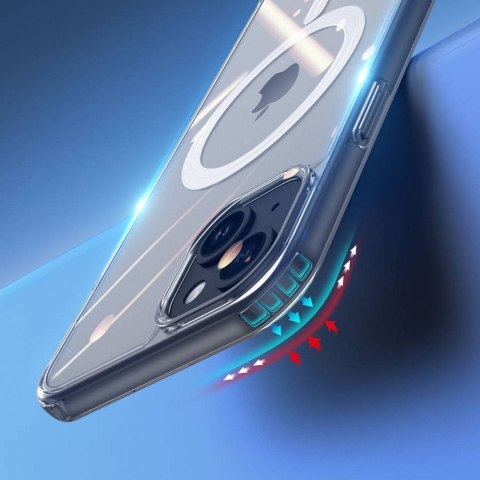 DUX DUCIS Etui CLIN MAG kompatybilny z MagSafe do iPhone 15 transparentny