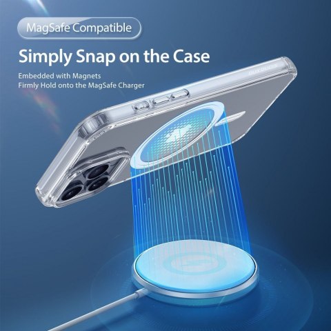 DUX DUCIS Etui CLIN MAG kompatybilny z MagSafe do iPhone 16 Pro transparentny
