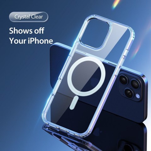 DUX DUCIS Etui CLIN MAG kompatybilny z MagSafe do iPhone 16 Pro transparentny