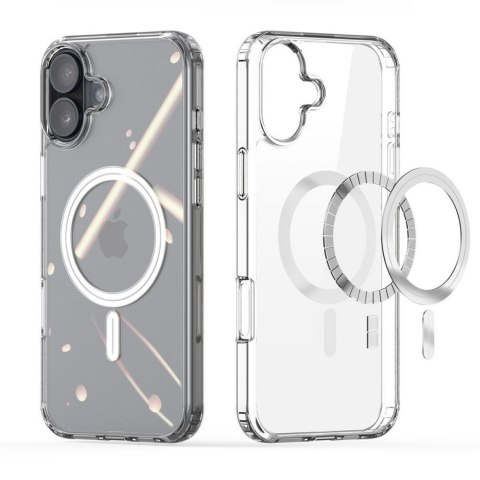 DUX DUCIS Etui CLIN MAG kompatybilny z MagSafe do iPhone 16 transparentny