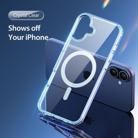DUX DUCIS Etui CLIN MAG kompatybilny z MagSafe do iPhone 16 transparentny