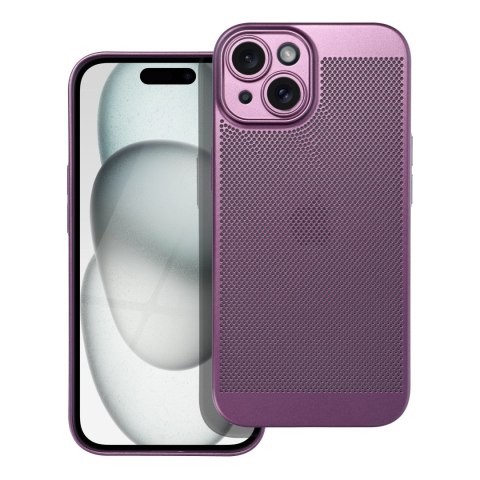 Etui BREEZY do iPhone 15 fioletowy