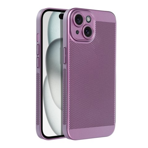 Etui BREEZY do iPhone 15 fioletowy