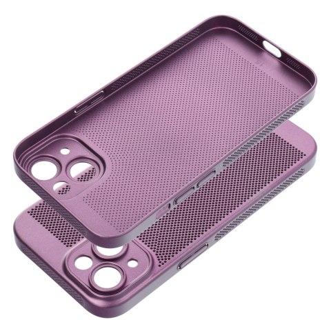 Etui BREEZY do iPhone 15 fioletowy