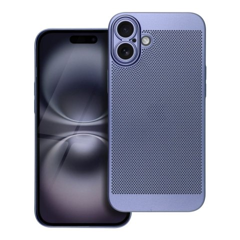 Etui BREEZY do iPhone 16 Plus niebieski