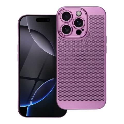 Etui BREEZY do iPhone 16 Pro fioletowy