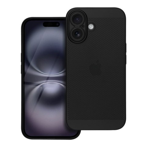 Etui BREEZY do iPhone 16 czarny