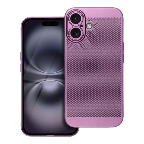 Etui BREEZY do iPhone 16 fioletowy