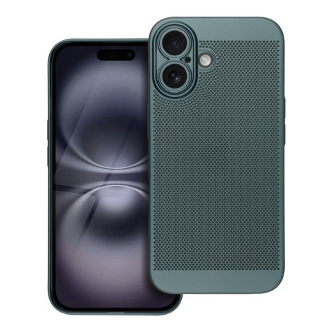 Etui BREEZY do iPhone 16 zielony