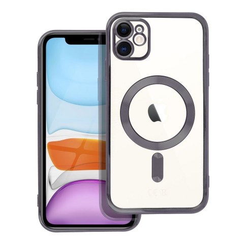 Etui ELECTRO MAG COVER kompatybilny z MagSafe do iPhone 11 czarny