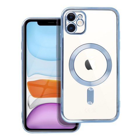 Etui ELECTRO MAG COVER kompatybilny z MagSafe do iPhone 11 niebieski