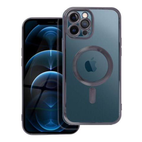 Etui ELECTRO MAG COVER kompatybilny z MagSafe do iPhone 12 Pro Max czarny