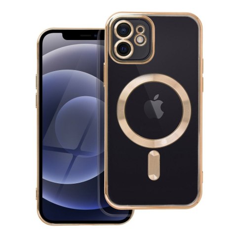Futerał ELECTRO MAG COVER kompatybilny z MagSafe do IPHONE 12 złoty