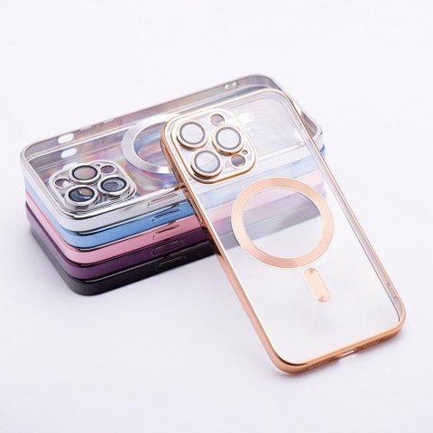 Futerał ELECTRO MAG COVER kompatybilny z MagSafe do IPHONE 12 złoty