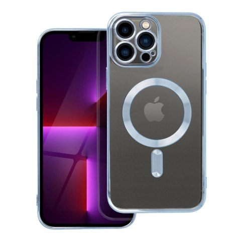 Etui ELECTRO MAG COVER kompatybilny z MagSafe do iPhone 13 Pro Max niebieski