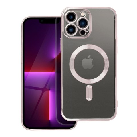Etui ELECTRO MAG COVER kompatybilny z MagSafe do iPhone 13 Pro Max złoty róż
