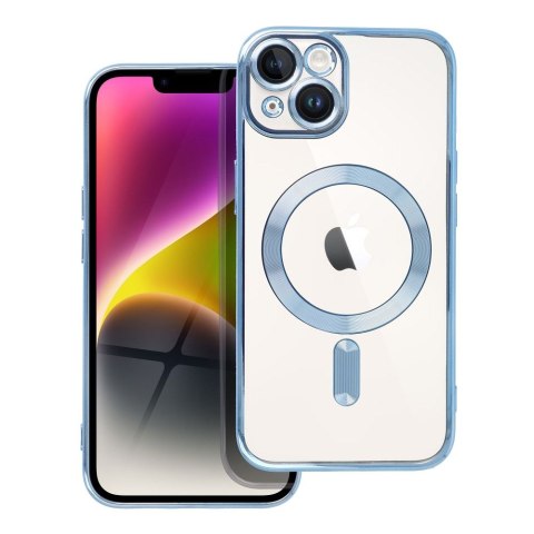 Etui ELECTRO MAG COVER kompatybilny z MagSafe do iPhone 14 niebieski