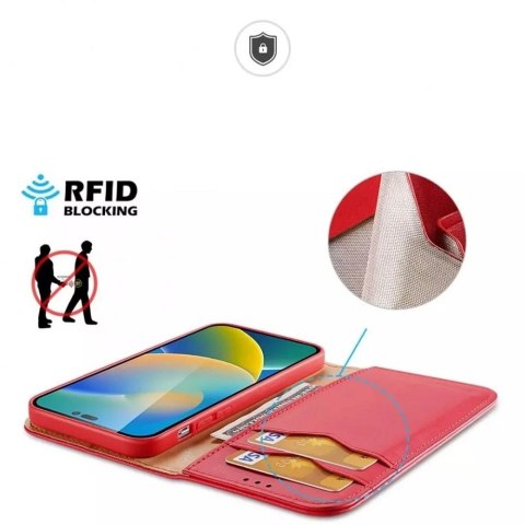 DUX DUCIS Etui HIVO do iPhone 15 Pro czerwona