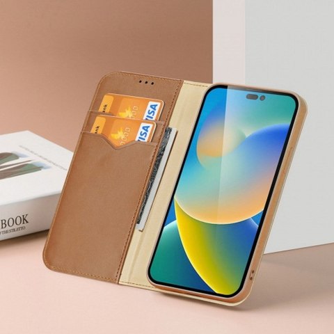 DUX DUCIS Etui HIVO do iPhone 15 Pro czerwona