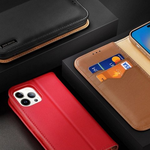 DUX DUCIS Etui HIVO do iPhone 15 Pro czerwona