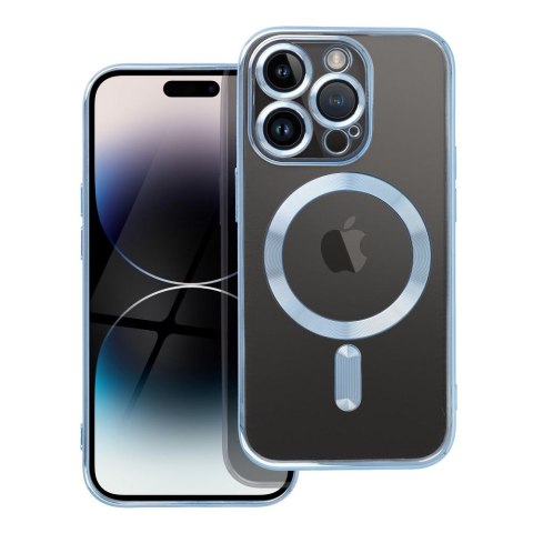 Etui ELECTRO MAG COVER kompatybilny z MagSafe do iPhone 14 Pro niebieski