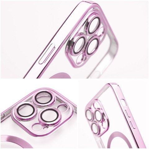 Etui ELECTRO MAG COVER kompatybilny z MagSafe do iPhone 14 złoty róż