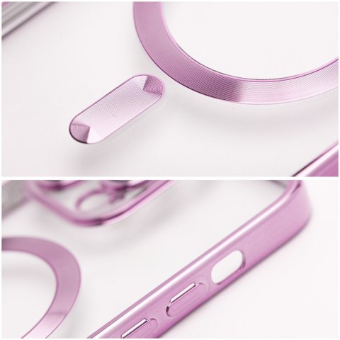 Etui ELECTRO MAG COVER kompatybilny z MagSafe do iPhone 14 złoty róż