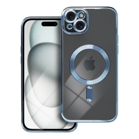 Etui ELECTRO MAG COVER kompatybilny z MagSafe do iPhone 15 Plus niebieski