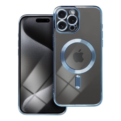 Etui ELECTRO MAG COVER kompatybilny z MagSafe do iPhone 15 Pro Max niebieski