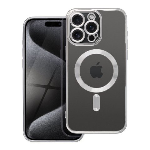 Etui ELECTRO MAG COVER kompatybilny z MagSafe do iPhone 15 Pro Max tytanowy