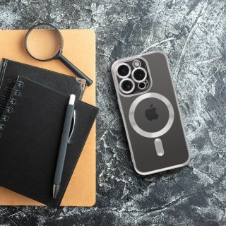 Etui ELECTRO MAG COVER kompatybilny z MagSafe do iPhone 15 Pro tytanowy