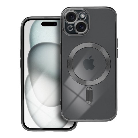 Etui ELECTRO MAG COVER kompatybilny z MagSafe do iPhone 15 czarny