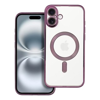 Etui ELECTRO MAG COVER kompatybilny z MagSafe do iPhone 16 Plus fioletowy