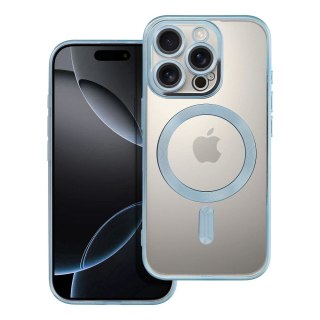 Etui ELECTRO MAG COVER kompatybilny z MagSafe do iPhone 16 Pro niebieski