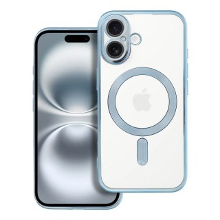Etui ELECTRO MAG COVER kompatybilny z MagSafe do iPhone 16 niebieski