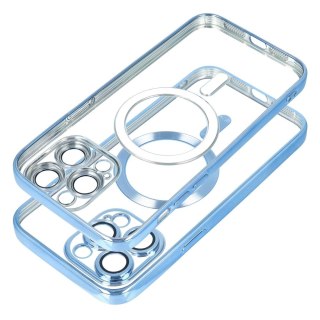 Etui ELECTRO MAG COVER kompatybilny z MagSafe do iPhone 16 niebieski