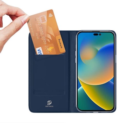 DUX DUCIS Etui SKIN PRO do iPhone 14 Pro niebieska