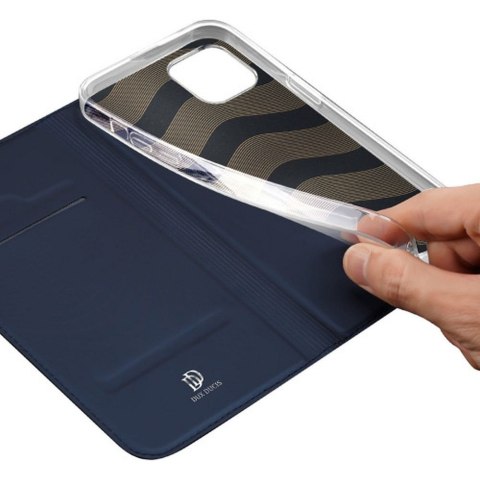 DUX DUCIS Etui SKIN PRO do iPhone 15 Plus niebieska
