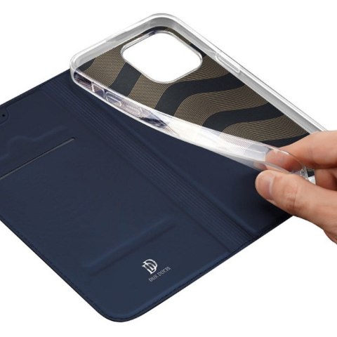DUX DUCIS Etui SKIN PRO do iPhone 15 Pro niebieska