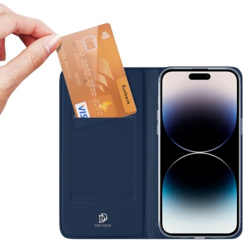 DUX DUCIS Etui SKIN PRO do iPhone 15 Pro niebieska