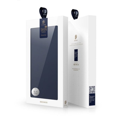 DUX DUCIS Etui SKIN PRO do iPhone 15 Pro niebieska