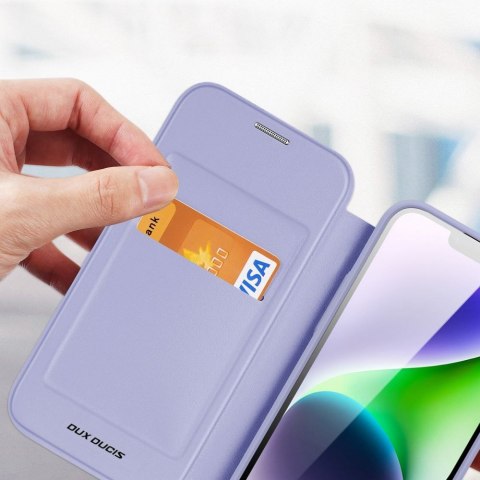 DUX DUCIS Etui SKIN X PRO kompatybilna z MagSafe do iPhone 15 Plus fioletowa