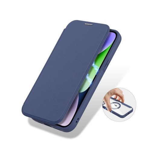 DUX DUCIS Etui SKIN X PRO kompatybilna z MagSafe do iPhone 15 Plus niebieska