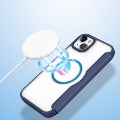 DUX DUCIS Etui SKIN X PRO kompatybilna z MagSafe do iPhone 15 Plus niebieska